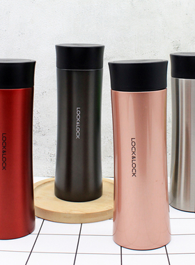 微瑕疵乐扣乐扣保温杯男女便携学生简约时尚水杯过滤茶杯LHC4028