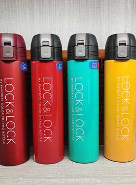 乐扣乐扣保温杯不锈钢缤纷格丽丝马克杯水杯子随手杯300ml真空杯