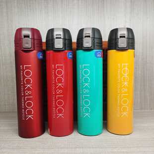 乐扣乐扣保温杯不锈钢缤纷格丽丝马克杯水杯子随手杯300ml真空杯