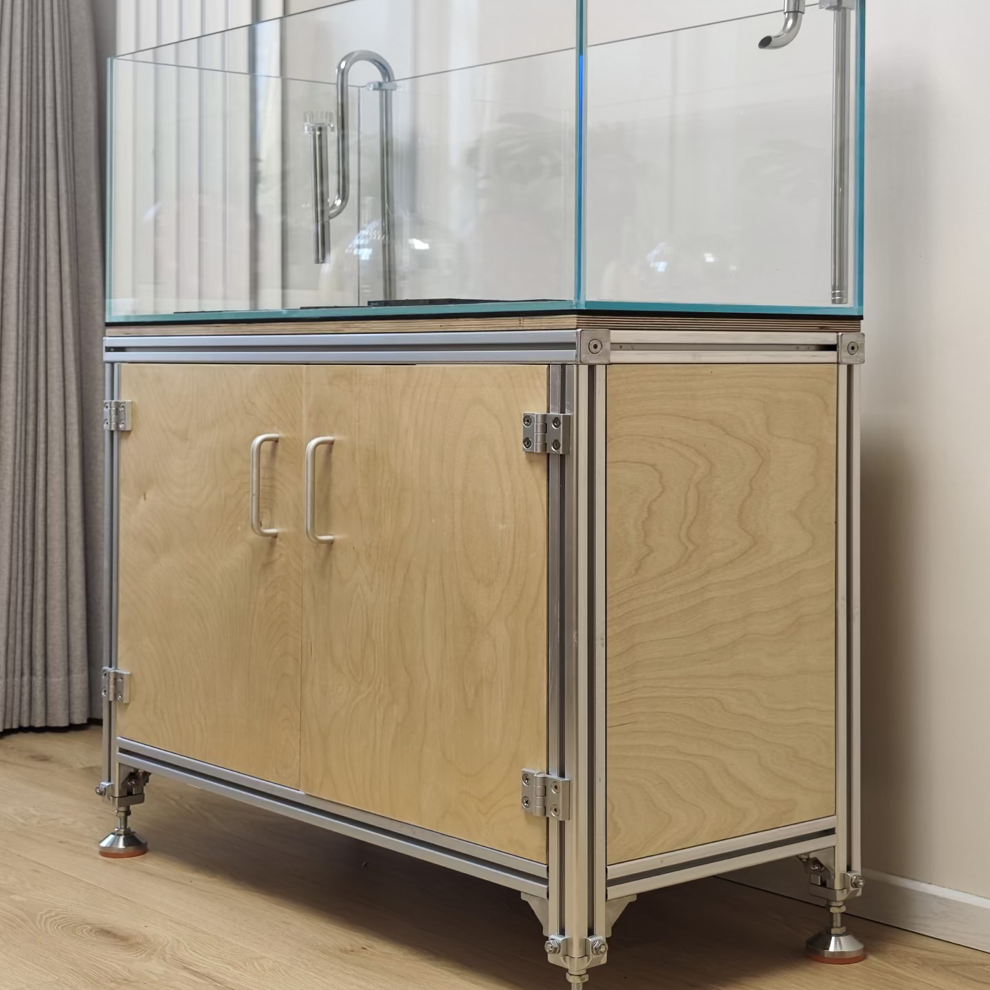 铝型材DIY鱼缸柜子海洋板