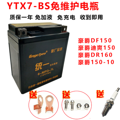 迪爽摩托车电池免维护