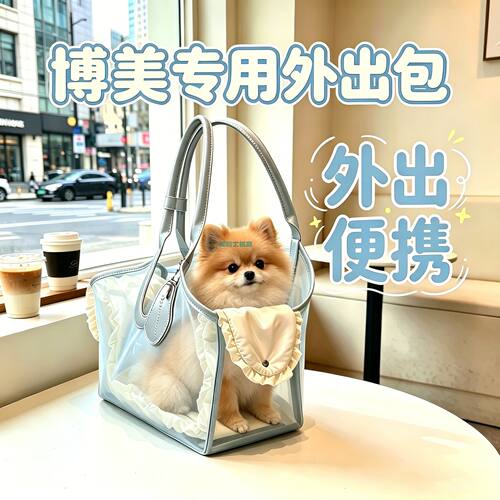 博美专用狗狗外出包狗背包宠物便携包小型犬小狗幼犬夏季手提包
