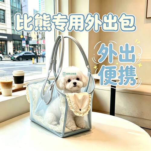 比熊专用狗狗外出包狗背包宠物便携包小型犬小狗幼犬神器斜挎夏季