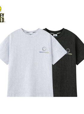 夏装百搭T恤中大童T恤男女同款短袖上衣S25217T004