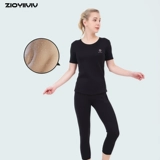 Демисезонный спортивный костюм для спортзала, лонгслив, штаны, для бега