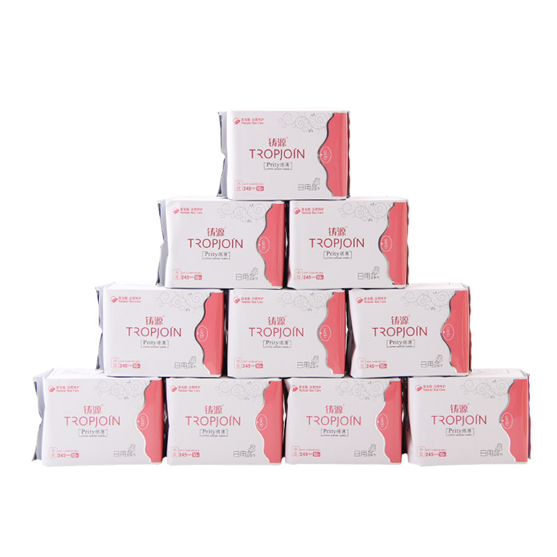 铸源正品卫生巾组合装棉柔姨妈巾混合轻薄透气十包一组40