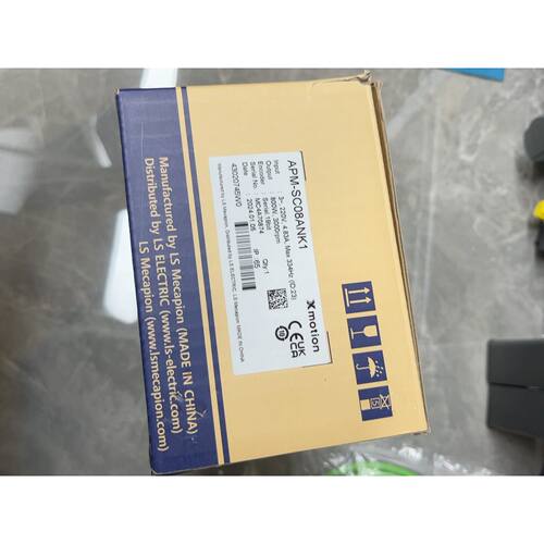 议价全新LS伺服马达APM-SC08ANK1，800W功率，22