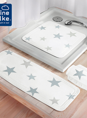 Kleine Wolke德国进口PVC浴室防滑垫子洗澡脚垫卫生间地垫浴缸垫