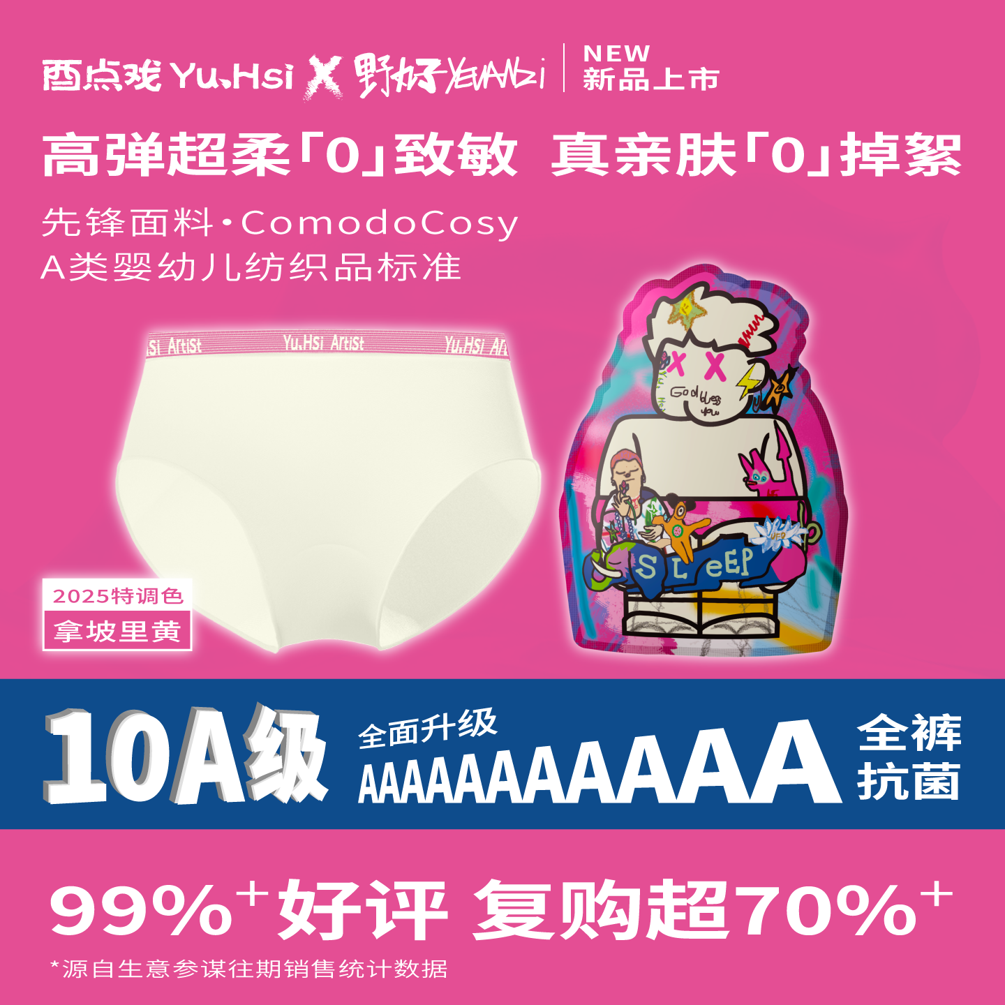 一次性内裤女纯棉抗菌裆免洗无菌独立包装产妇月子中腰日抛短裤头