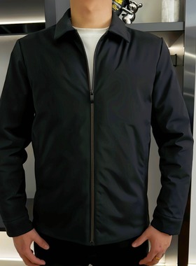 25356冬季加厚行政夹克棉服保暖男装商务翻领百搭潮流帅气上衣酷