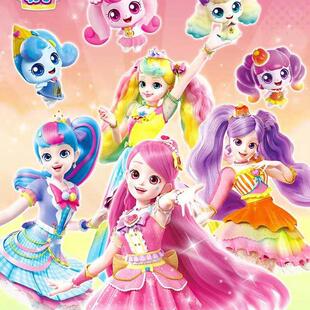 正版奇妙萌可魔法甜心宝盒爱心萌可蛋糕化妆台礼物儿童女孩过家家