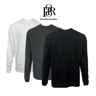 KS3.0长袖/280克重磅定制螺纹圆领宽松长袖打底