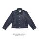 型正肩短款 P版 TYPE 窄幅原牛夹克PoorlandNK0106 苍兰赤耳14oz
