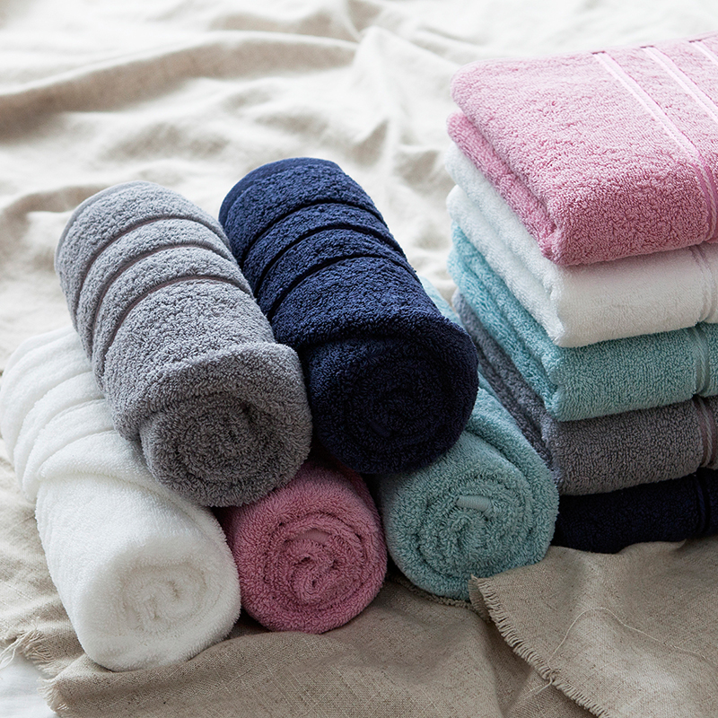 埃及长绒棉洗脸毛巾韩国进口纯棉不掉色不易掉毛吸水男女亲肤手巾