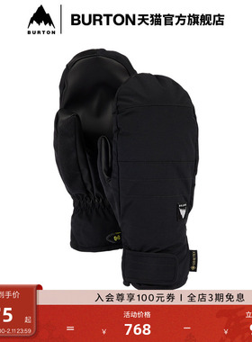 BURTON伯顿官方男士REVERB滑雪保暖手套并指手套防风护具103401