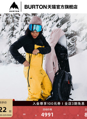 BURTON伯顿官方女士[ak]KIMMY GORETEX 3L背带裤防泼水透气170531