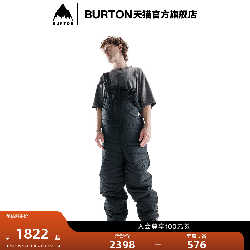 BURTON ANALOG AG系列 伯顿男女THAWLESS背带裤运动裤长裤238771