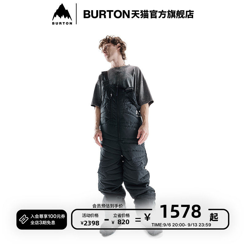 BURTON ANALOG AG系列 伯顿男女THAWLESS背带裤运动裤长裤238771