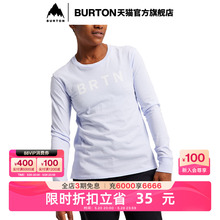 BURTON伯顿官方BRTN女士T恤SS22舒适简约棉质亲肤长袖227451