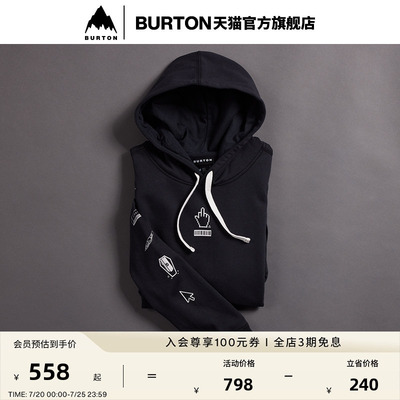 BURTON伯顿男女PRIDE套头衫运动