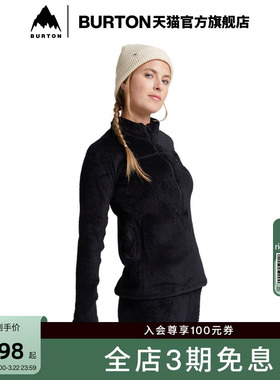 BURTON伯顿女士[ak]外套卫衣抓绒保暖长袖220151