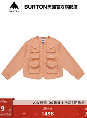 BURTON伯顿AIZAWA春夏户外系列女士SPROUT外套休闲透气上衣444005