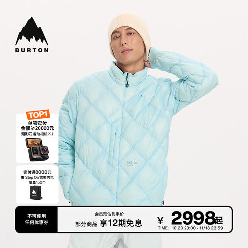 BURTON伯顿官方男士羽绒服保暖