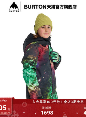 BURTON伯顿官方儿童 UPROAR 外套滑雪舒适防泼水滑雪单板115811