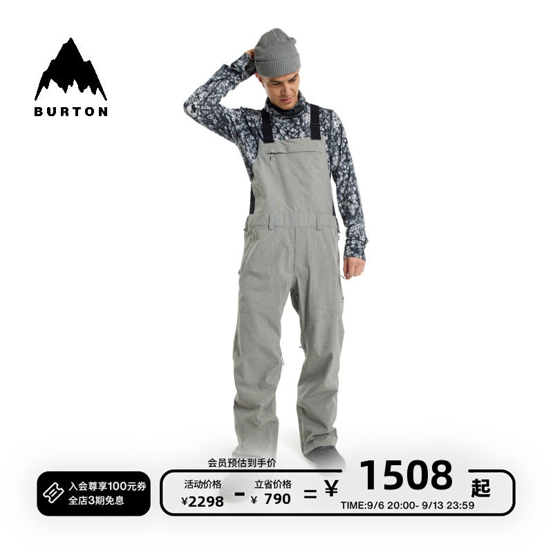BURTON伯顿官方男士背带裤图片