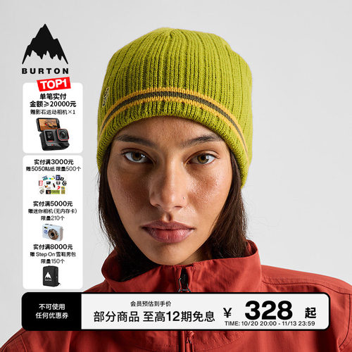BURTON伯顿50周年官方男女针织帽