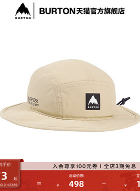 BURTON伯顿官方男女GREYSON GORETEX INFINIUM圆边帽防泼水232131