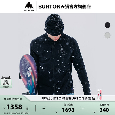 BURTON伯顿男士[ak]摇粒绒外套