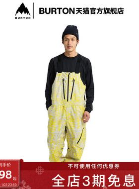 BURTON伯顿25-26雪季新品男[ak]CYCLIC滑雪背带裤GORETEX2L220601