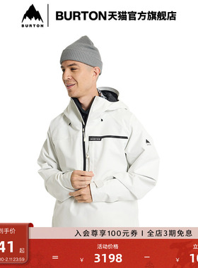 BURTON伯顿官方男士PILLOWLINE ANORK GORETEX 2L滑雪外套227361