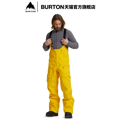 Официальная мужская осень и зима Бертона [AK] 457 Ski Bib Pants Gore-Tex 3L 220611
