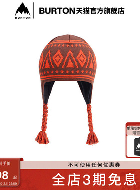 BURTON伯顿25-26雪季新品男女AK457 EARFLAP 针织帽子保暖926531