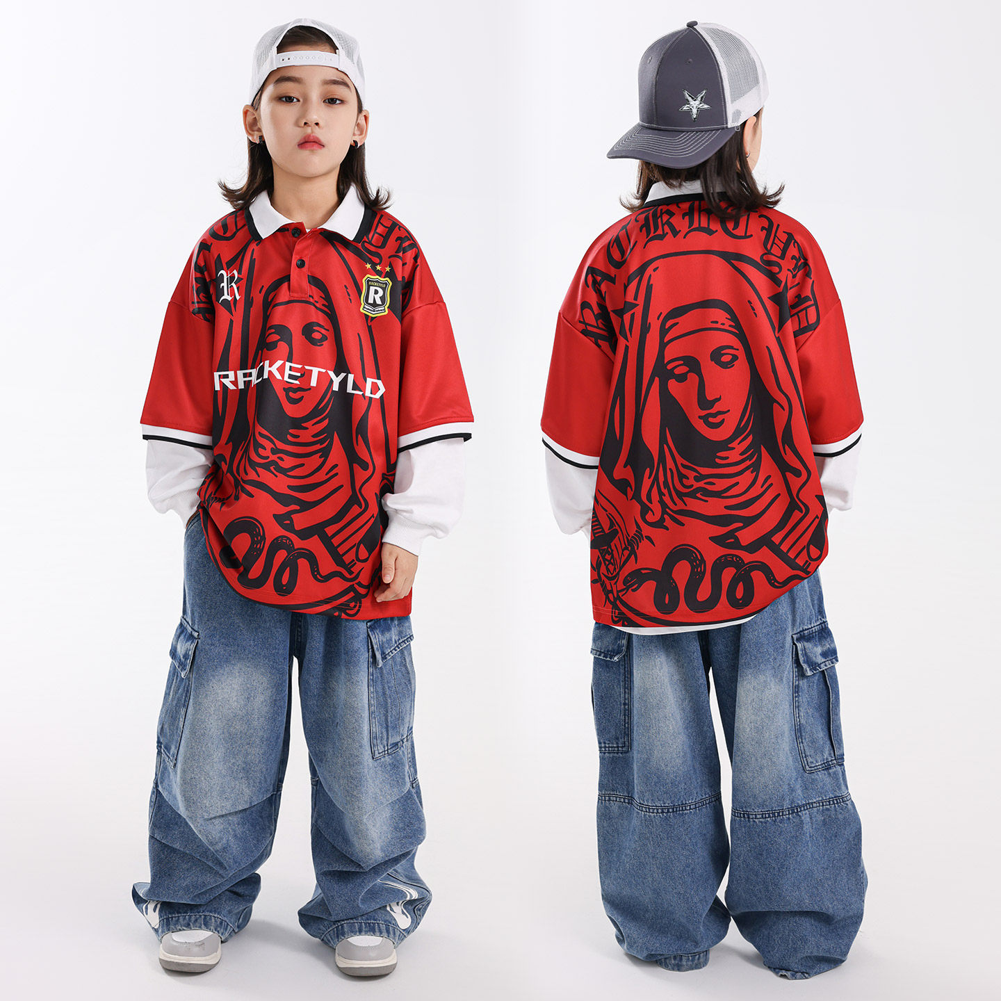 哈尼酷hiphop街舞儿童潮服套装女孩炸街嘻哈童装潮牌街舞服装男童,童装/婴儿装/亲子装,儿童演出服,淘宝优惠券,粉丝福利购,淘宝优惠卷