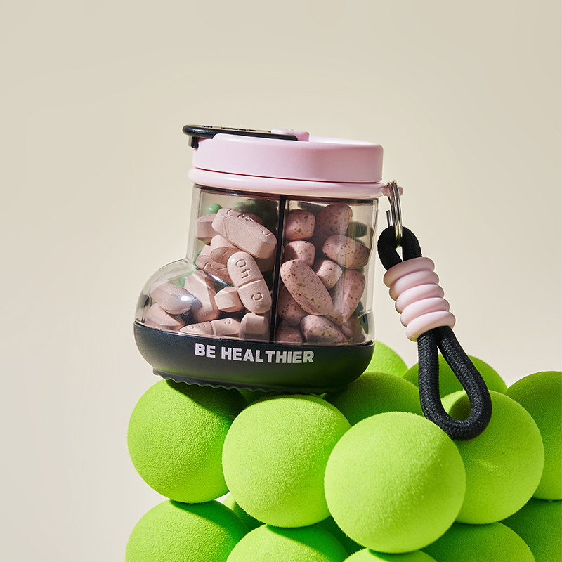 药盒便携式药品分装盒迷你小药盒一日三餐药丸药片大容量收纳盒,收纳整理,药盒,淘宝优惠券,粉丝福利购,淘宝优惠卷