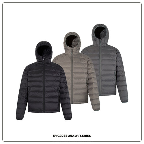 EVC*轻量化排骨90白鸭绒羽绒服