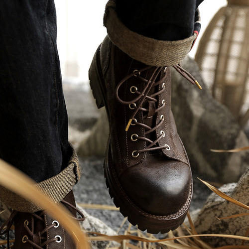 复古马丁靴2024休闲靴