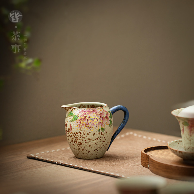 窑变山石釉公道杯公杯陶瓷家用办公分茶器功夫茶具配件茶海匀杯,餐饮具,公道杯,淘宝优惠券,粉丝福利购,淘宝优惠卷