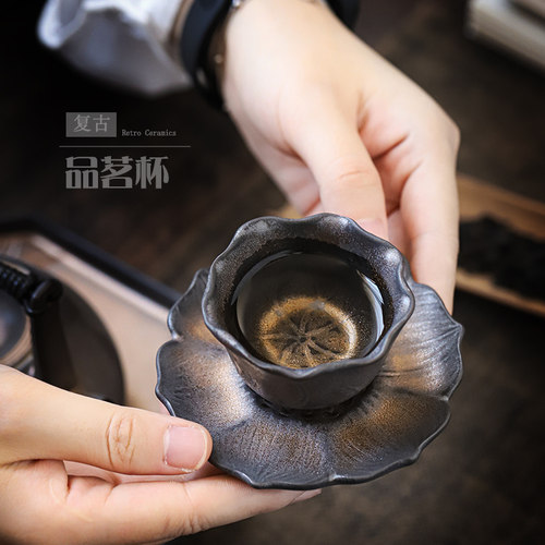 陶瓷复古小杯子功夫茶具可定制