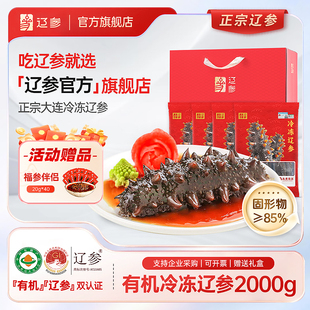 【礼盒】大连海参独立包装非即食海参礼盒特价海参鲜活辽刺参4斤