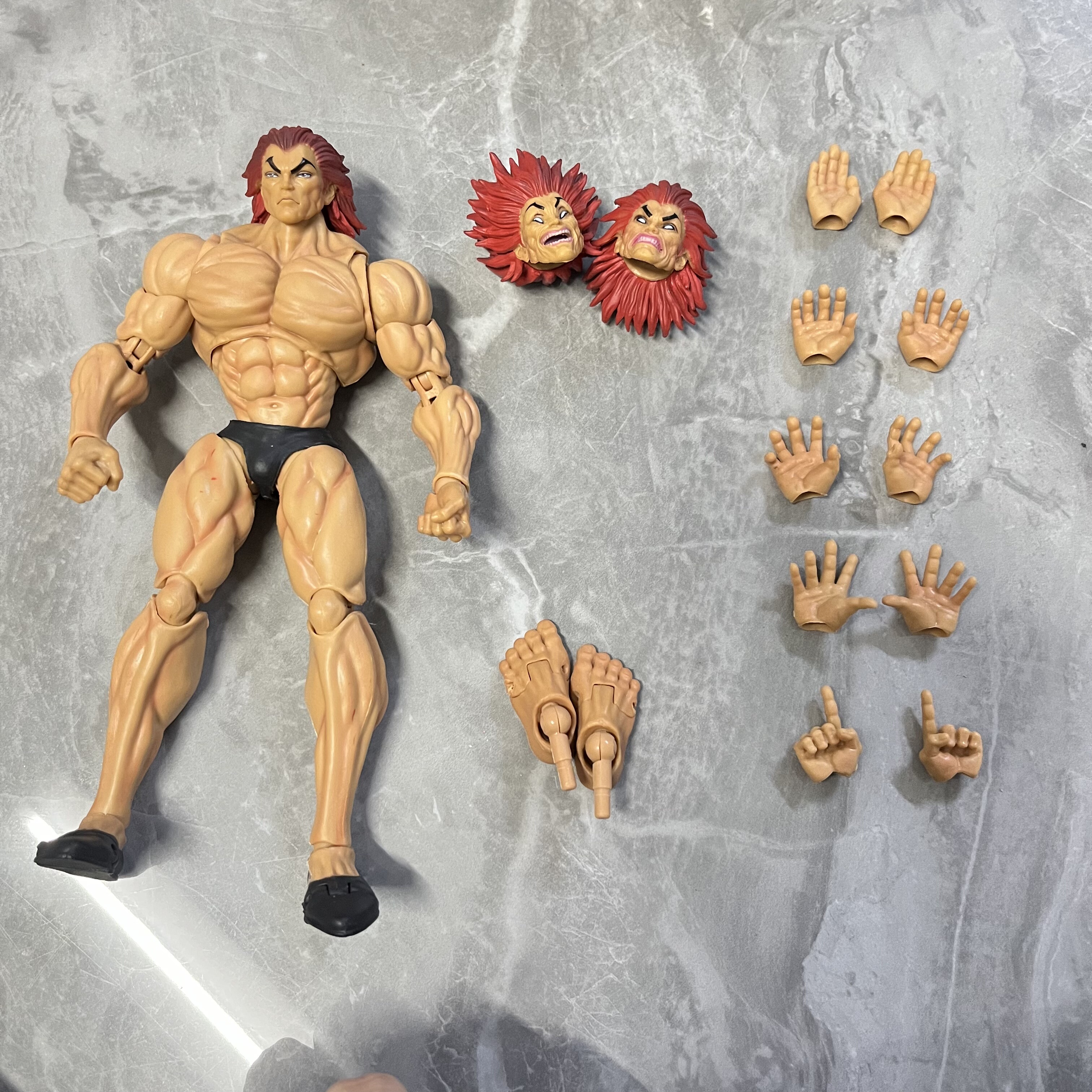 国产散货Storm Toys ST 1/12 刃牙 系列 范马勇次郎可动真衣服