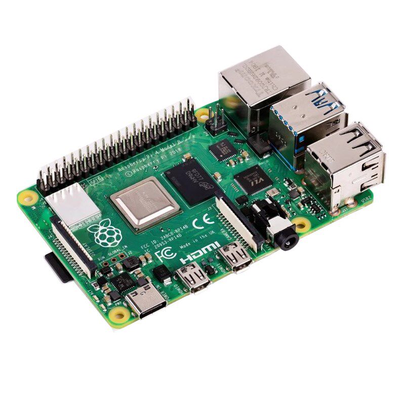 树莓派4代B型 RaspberryPi4 4B 8GB 开发板编程AI入门套件 Python
