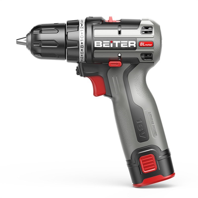 BEITER BT-430 12V16V20V锂电无碳双速电钻电动螺丝起子双速电钻