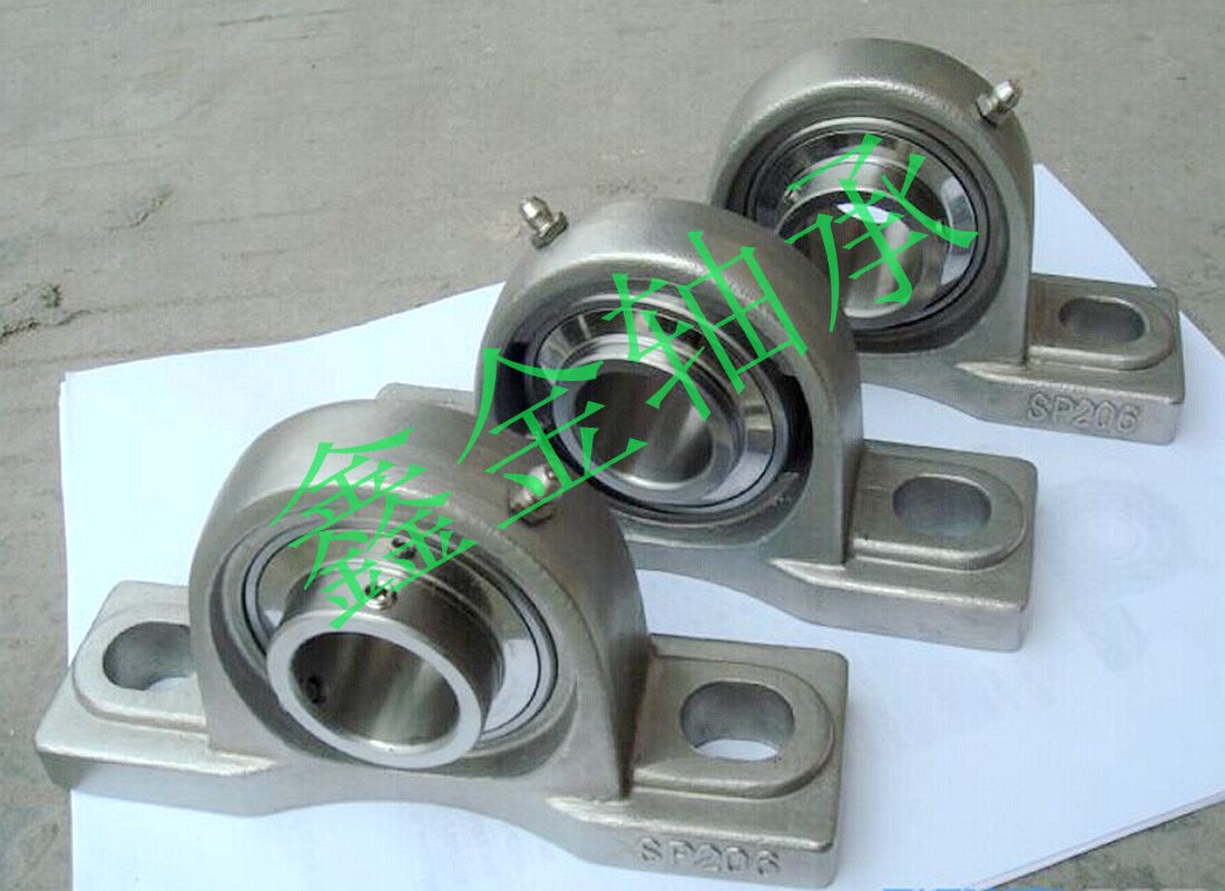 不锈钢轴承座立式座SUCP203 SP204 SP205 SP206 207 208 209 210
