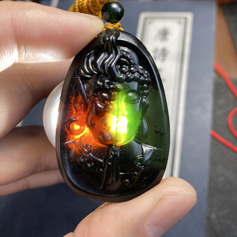 碧玉泰山玉红色玉鸿运当头一念之间，长45mm宽30mm厚7.5mm,珠宝/钻石/翡翠,非洲翠,淘宝优惠券,粉丝福利购,淘宝优惠卷