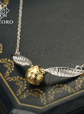 飞贼925纯银真金精工高配项链