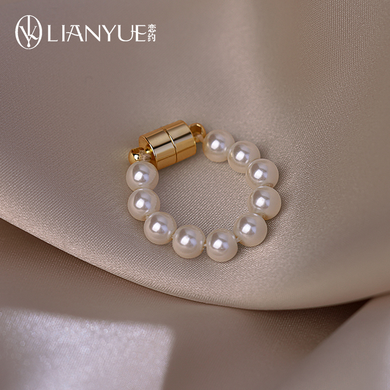 恋约无耳洞耳夹珍珠耳饰小众耳钉